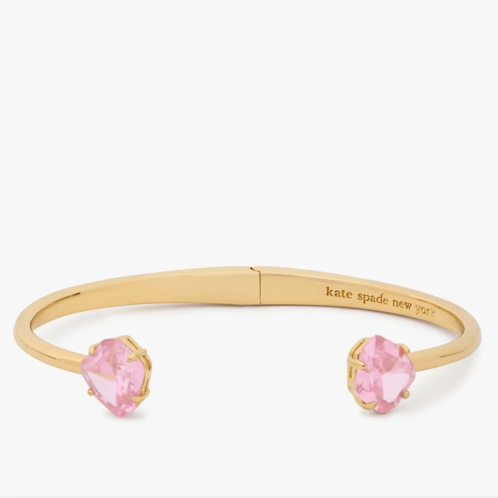 NIP Kate Spade Treasure Trove Hinge Cuff Bracelet - Picture 8 of 8